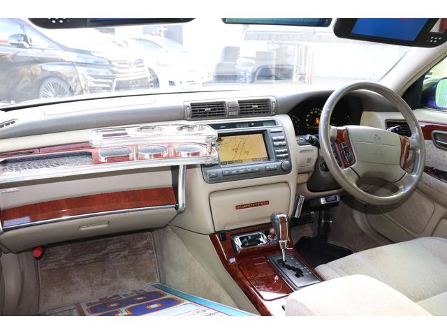 クラウンマジェスタ ４．０Ｃタイプ　エアサスコントローラー　ＳＳＲ１９インチアルミ　社外エアロ　キーレス（22枚目）