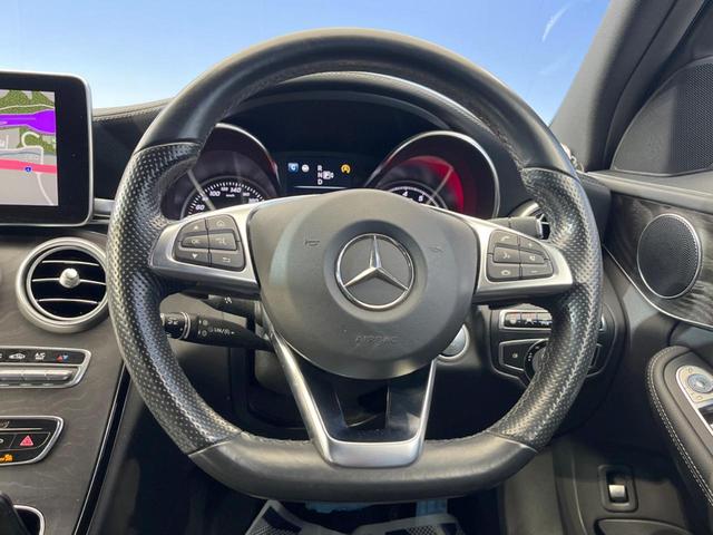 C200 ステーションワゴン スポーツ本革仕様 本革仕様 レーダーセーフティPKG 衝突軽減 ディストロニックプラス BSM 純正ナビ/バックモニター/Bluetooth LEDヘッド ハンズフリー電動リアゲート 前席パワーシート/シートヒーター(11枚目)