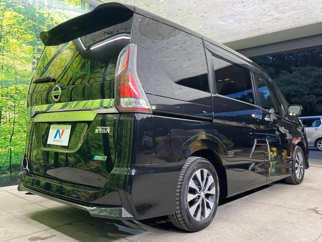 セレナ ハイウェイスター　純正ＨＤＤナビ　バックカメラ　衝突被害軽減システム　スマートキー　ＬＥＤヘッド　クルコン　オートライト　オートエアコン　純正１６インチアルミ　リアエアコン　Ｂｌｕｅｔｏｏｔｈ　ＤＶＤ再生（18枚目）