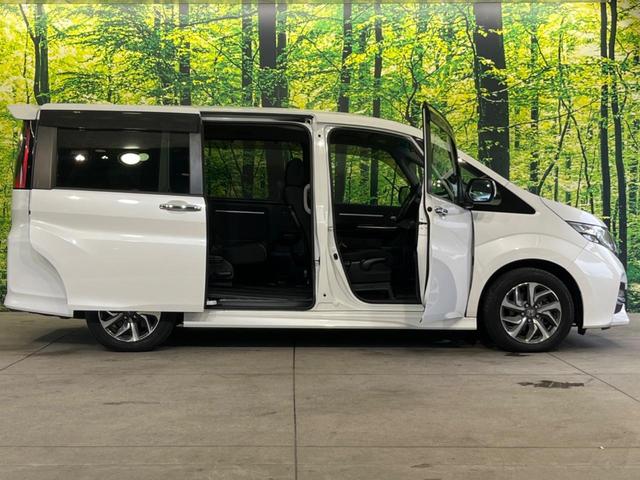 ステップワゴンスパーダ スパーダ　両側電動ドア　禁煙車　スマートキー　ＬＥＤヘッド　ＥＴＣ　クルコン　オートライト　オートエアコン　純正１６インチアルミ　Ｂｌｕｅｔｏｏｔｈ　ＣＤ　ＤＶＤ再生　フルセグ（27枚目）