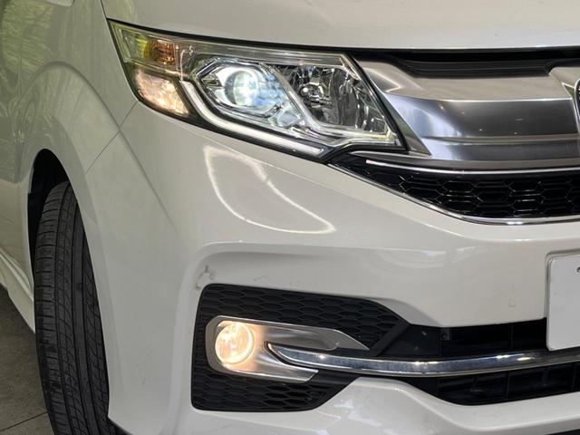 ステップワゴンスパーダ スパーダ　両側電動ドア　禁煙車　スマートキー　ＬＥＤヘッド　ＥＴＣ　クルコン　オートライト　オートエアコン　純正１６インチアルミ　Ｂｌｕｅｔｏｏｔｈ　ＣＤ　ＤＶＤ再生　フルセグ（32枚目）