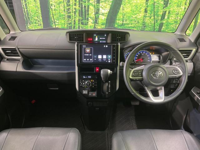 ルーミー カスタムG 両側電動ドア バックカメラ ドラレコ コーナーセンサー スマートキー LEDヘッド ETC レーダークルーズ ディスプレイオーディオ オートライト オートエアコン 純正14インチアルミ(2枚目)