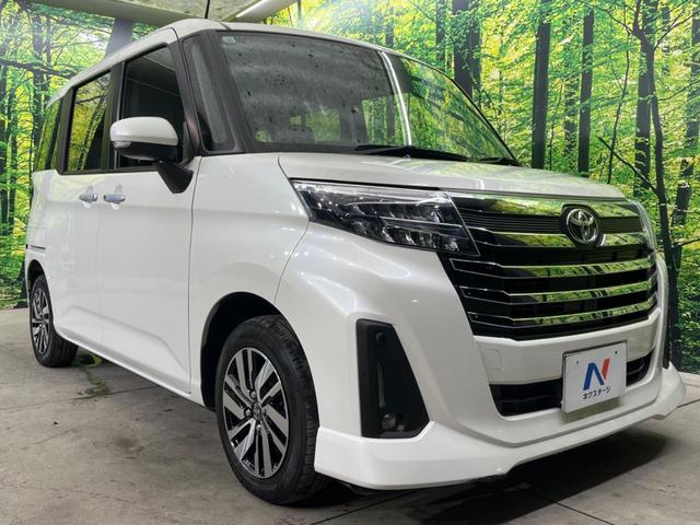 ルーミー カスタムG 両側電動ドア バックカメラ ドラレコ コーナーセンサー スマートキー LEDヘッド ETC レーダークルーズ ディスプレイオーディオ オートライト オートエアコン 純正14インチアルミ(16枚目)