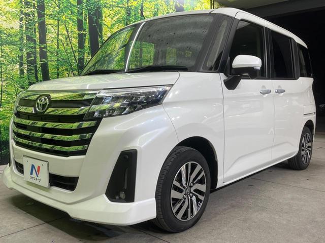 ルーミー カスタムG 両側電動ドア バックカメラ ドラレコ コーナーセンサー スマートキー LEDヘッド ETC レーダークルーズ ディスプレイオーディオ オートライト オートエアコン 純正14インチアルミ(21枚目)