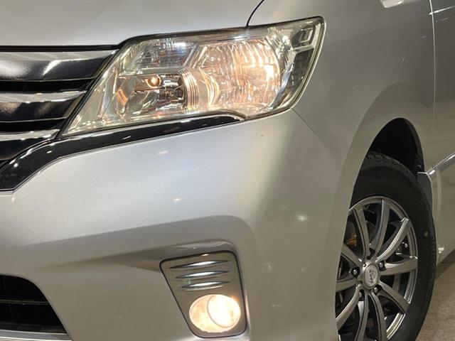 セレナ ハイウェイスター　両側電動ドア　ＳＤナビ　バックカメラ　禁煙車　ドラレコ　スマートキー　ＨＩＤヘッド　ビルトインＥＴＣ　クルコン　オートライト　オートエアコン　リアエアコン　ＣＤ再生　地デジ　アイドリングストップ（28枚目）