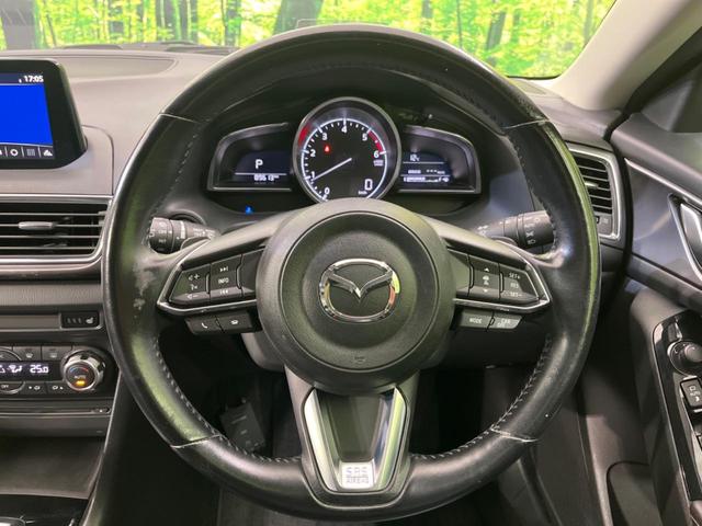 アクセラスポーツ 15XD Lパッケージ 純正DVDナビ バックカメラ 衝突被害軽減システム レーダークルーズ レザーシート パワーシート スマートキー LEDヘッド ETC オートライト デュアルエアコン 純正18インチアルミ(11枚目)