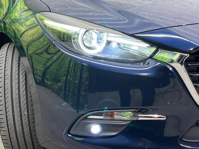 アクセラスポーツ 15XD Lパッケージ 純正DVDナビ バックカメラ 衝突被害軽減システム レーダークルーズ レザーシート パワーシート スマートキー LEDヘッド ETC オートライト デュアルエアコン 純正18インチアルミ(12枚目)