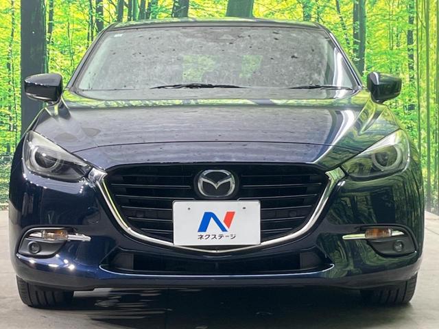 アクセラスポーツ 15XD Lパッケージ 純正DVDナビ バックカメラ 衝突被害軽減システム レーダークルーズ レザーシート パワーシート スマートキー LEDヘッド ETC オートライト デュアルエアコン 純正18インチアルミ(14枚目)