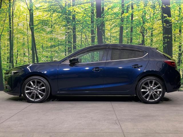 アクセラスポーツ 15XD Lパッケージ 純正DVDナビ バックカメラ 衝突被害軽減システム レーダークルーズ レザーシート パワーシート スマートキー LEDヘッド ETC オートライト デュアルエアコン 純正18インチアルミ(22枚目)