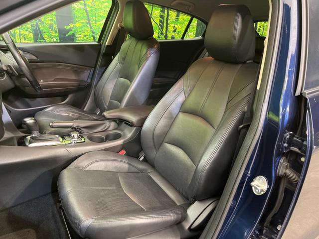 アクセラスポーツ 15XD Lパッケージ 純正DVDナビ バックカメラ 衝突被害軽減システム レーダークルーズ レザーシート パワーシート スマートキー LEDヘッド ETC オートライト デュアルエアコン 純正18インチアルミ(34枚目)