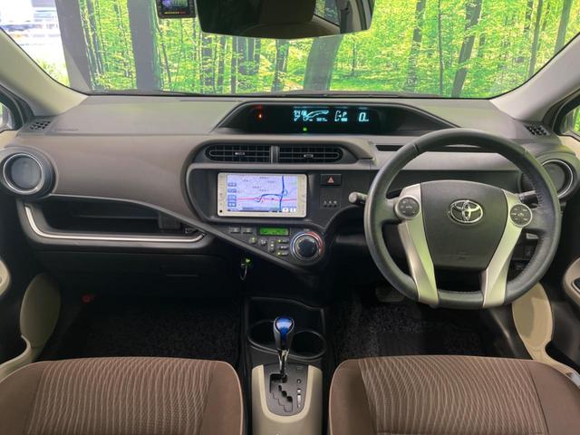 アクア G SDナビ バックカメラ ドラレコ スマートキー シートヒーター ETC オートライト オートエアコン Bluetooth CD再生 地デジ LEDフォグ アイドリングストップ プライバシーガラス(2枚目)