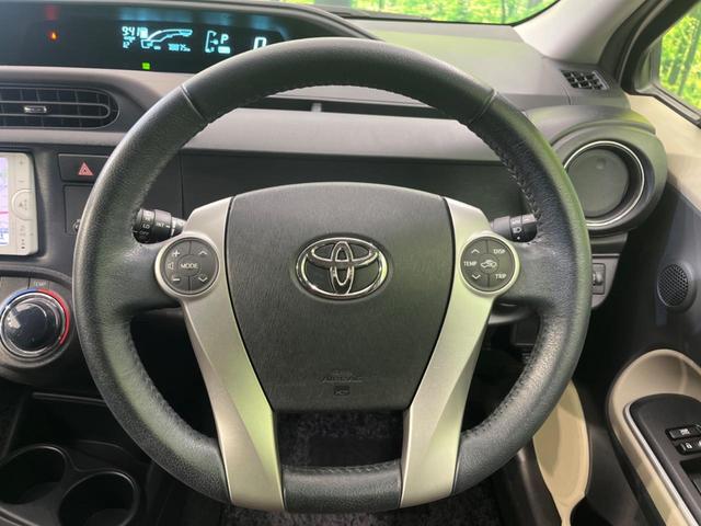 アクア G SDナビ バックカメラ ドラレコ スマートキー シートヒーター ETC オートライト オートエアコン Bluetooth CD再生 地デジ LEDフォグ アイドリングストップ プライバシーガラス(11枚目)