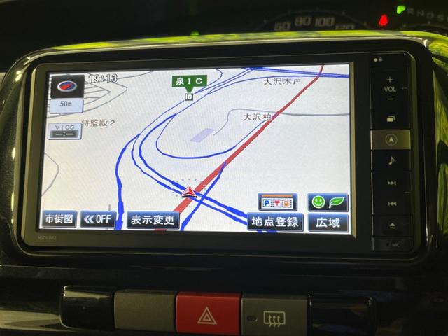 タント カスタムＲＳ　ＳＤナビ　禁煙車　スマートキー　ＬＥＤヘッドライト　ＥＴＣ　オートエアコン　純正１５インチアルミ　Ｂｌｕｅｔｏｏｔｈ　ＣＤ　ＤＶＤ再生　フルセグ　ＬＥＤフォグ　アイドリングストップ　パワーウィンドウ（3枚目）