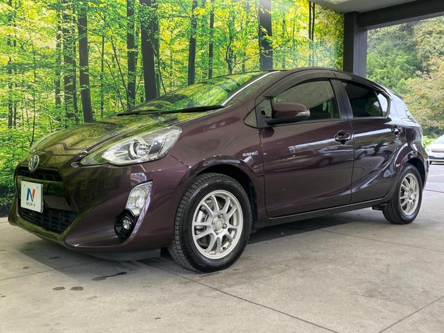 アクア S 純正SDナビ バックカメラ スマートキー LEDヘッド オートライト オートエアコン Bluetooth CD DVD再生 フルセグ LEDフォグ パワーウィンドウ 電動格納ドアミラー(16枚目)