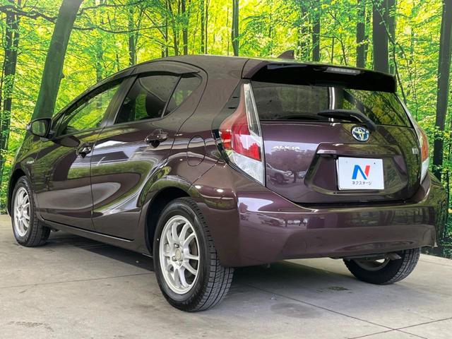 アクア S 純正SDナビ バックカメラ スマートキー LEDヘッド オートライト オートエアコン Bluetooth CD DVD再生 フルセグ LEDフォグ パワーウィンドウ 電動格納ドアミラー(17枚目)