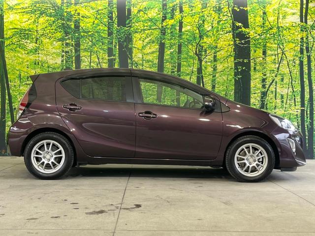 アクア S 純正SDナビ バックカメラ スマートキー LEDヘッド オートライト オートエアコン Bluetooth CD DVD再生 フルセグ LEDフォグ パワーウィンドウ 電動格納ドアミラー(21枚目)