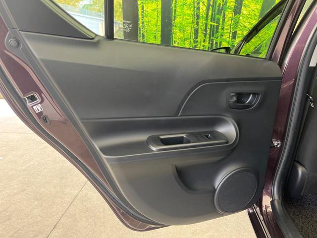 アクア S 純正SDナビ バックカメラ スマートキー LEDヘッド オートライト オートエアコン Bluetooth CD DVD再生 フルセグ LEDフォグ パワーウィンドウ 電動格納ドアミラー(27枚目)