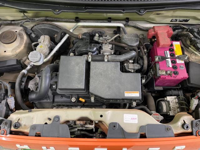 ハスラー Ｘ　衝突被害軽減システム　禁煙車　シートヒーター　スマートキー　ＨＩＤヘッド　ＥＴＣ　純正１５インチアルミ　オートライト　オートエアコン　Ｂｌｕｅｔｏｏｔｈ　ＣＤ　ＤＶＤ再生　地デジ（18枚目）