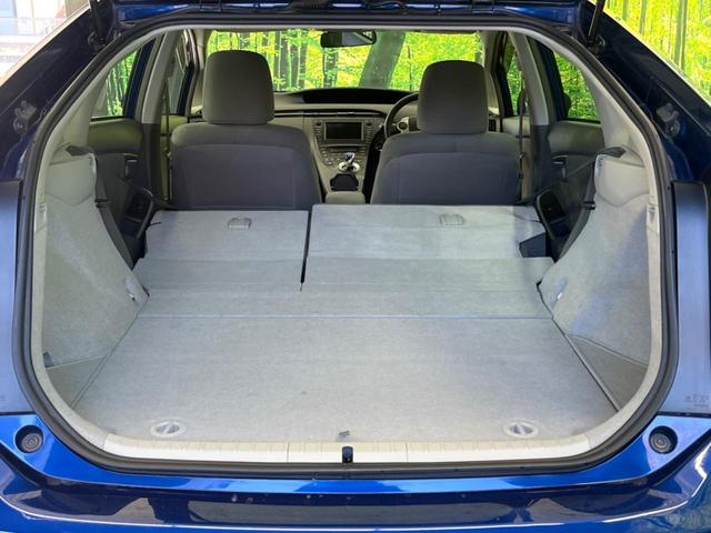 プリウス S 純正HDDナビ バックカメラ ガラスルーフ オートライト オートエアコン スマートキー ビルトインETC 電動確認ミラー CD再生 DVD再生 ステアリングリモコン 盗難防止 プライバシーガラス(11枚目)