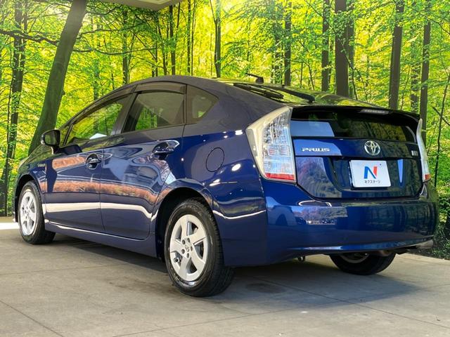 プリウス S 純正HDDナビ バックカメラ ガラスルーフ オートライト オートエアコン スマートキー ビルトインETC 電動確認ミラー CD再生 DVD再生 ステアリングリモコン 盗難防止 プライバシーガラス(22枚目)