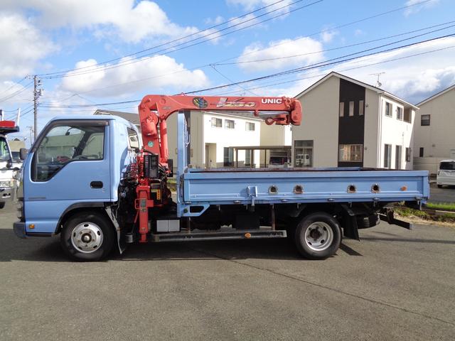 アトラストラック  2t/3段クレーン/ワイドロング/6速マニュアル/ユニック/2.3t吊り/最大積載量2000kg/スムーサーシフト/関東仕入れ車両/保証付き販売車両/内外装クリーニング済(7枚目)