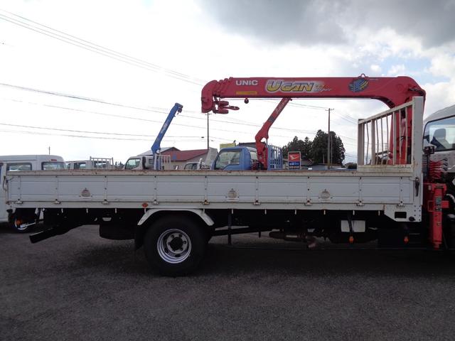 フォワード 2.65t/ユニック/クレーン付き/4段クレーン/ラジコン付き/2.9t吊り/走行5万キロ台/ETC/荷台内寸約540×220/スムーサー/オートマ/内外装クリーニング済/保証付き販売車両(15枚目)