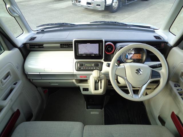 スペーシア ハイブリッドX 4WD/衝突被害軽減ブレーキ/禁煙車/両側パワースライドドア/純正エンジンスターター/社外ナビ/バックカメラ/ETC/内外装クリーニング済/保証付き販売車両/(7枚目)