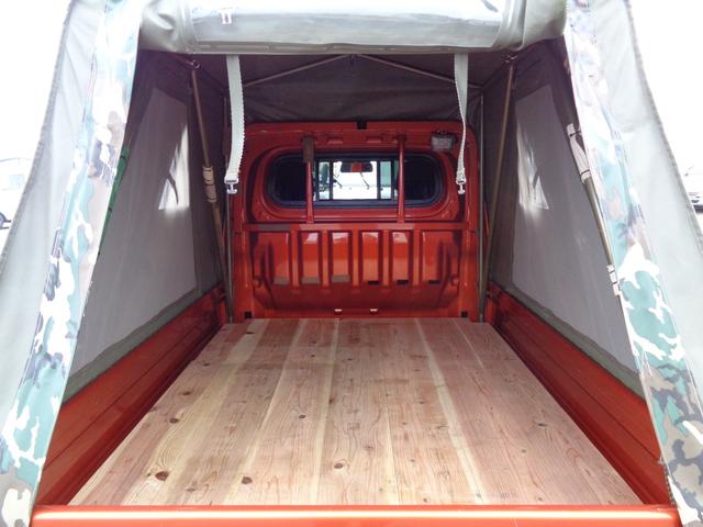 ハイゼットトラック エクストラＳＡＩＩＩｔ　４ＷＤ／オートマ／衝突被害軽減ブレーキ／プッシュスタート／テントキット／リアスライドガラス／Ｂｕｇ－ｔｒｕｃｋ　Ｅｘｔｒａ．／社外ナビ／Ｂカメラ／ＥＴＣ／ＥＮＫＥＩアルミホイール／ＰＩＶＯＴスロコン／（22枚目）