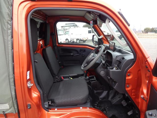 ハイゼットトラック エクストラＳＡＩＩＩｔ　４ＷＤ／オートマ／衝突被害軽減ブレーキ／プッシュスタート／テントキット／リアスライドガラス／Ｂｕｇ－ｔｒｕｃｋ　Ｅｘｔｒａ．／社外ナビ／Ｂカメラ／ＥＴＣ／ＥＮＫＥＩアルミホイール／ＰＩＶＯＴスロコン／（28枚目）