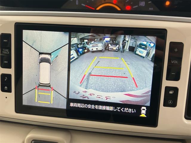 ムーヴキャンバス X SAII 全周囲カメラ ナビ TV 衝突被害軽減システム スマートキー アイドリングストップ ベンチシート CVT 盗難防止システム ABS ESC CD USB Bluetooth アルミホイール(6枚目)