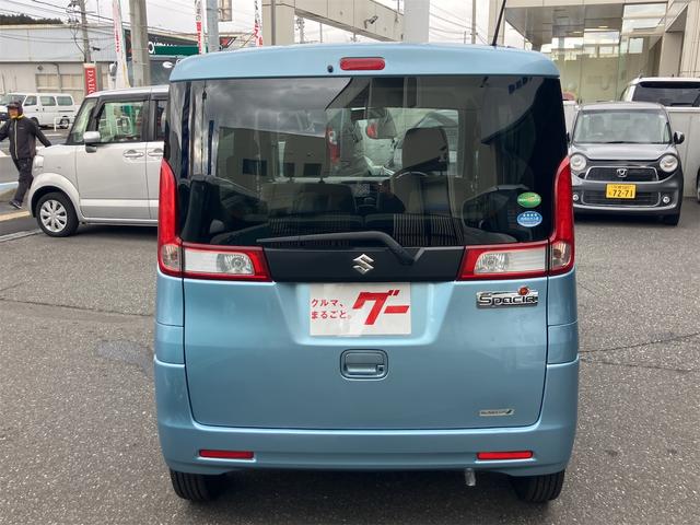 スペーシア G 両側スライドドア ナビ TV スマートキー アイドリングストップ ベンチシート CVT 盗難防止システム ABS CD USB アルミホイール 衝突安全ボディ エアコン パワーステアリング(18枚目)