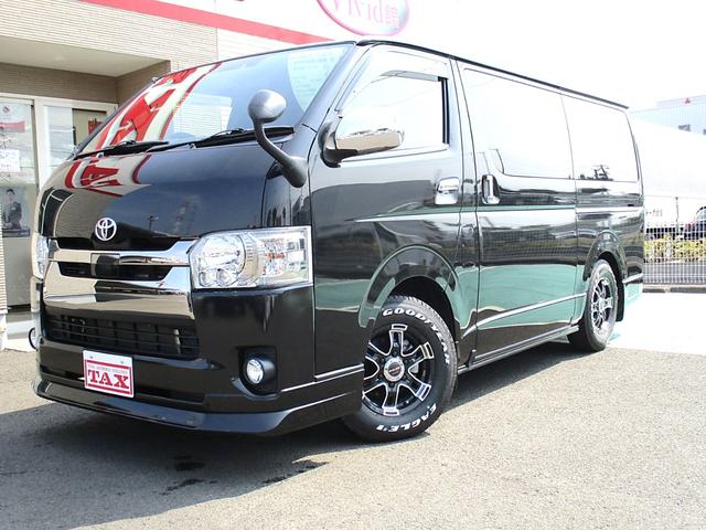 レジアスエースバン スーパーＧＬ　ダークプライムＩＩ　ケンウッドフルセグＴＶナビ　バックカメラ　ＥＴＣ　４ＷＤ　衝突被害軽減ブレーキ　両側パワースライド　ＬＥＤヘッドライト　スマートキー＆プッシュスタート　室内消臭抗菌ルームクリーニング済み　整備保証付（7枚目）