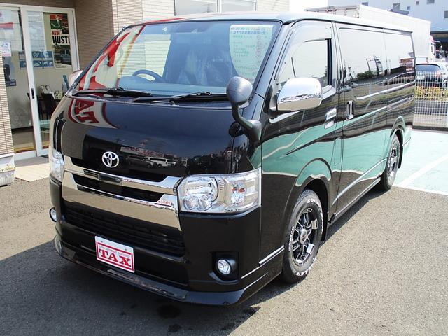 レジアスエースバン スーパーＧＬ　ダークプライムＩＩ　ケンウッドフルセグＴＶナビ　バックカメラ　ＥＴＣ　４ＷＤ　衝突被害軽減ブレーキ　両側パワースライド　ＬＥＤヘッドライト　スマートキー＆プッシュスタート　室内消臭抗菌ルームクリーニング済み　整備保証付（16枚目）