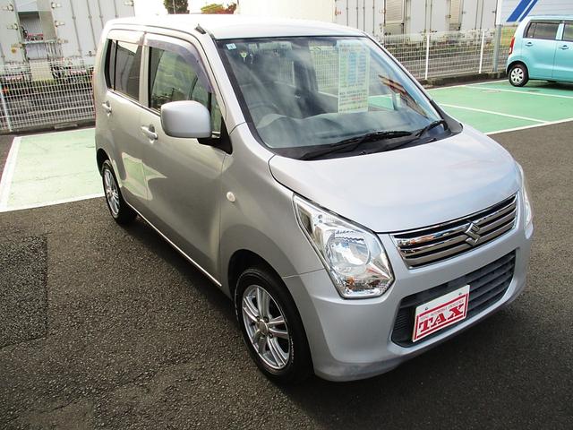 ワゴンR FX 純正CDオーディオ フルタイム4WD シートヒーター ヘッドライトレベライザー 社外14インチアルミ UVカット&プライバシーガラス アイドリングストップ 消臭抗菌ルームクリーニング済み 整備保証付(10枚目)