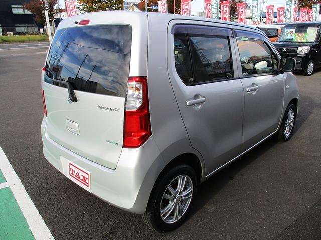 ワゴンR FX 純正CDオーディオ フルタイム4WD シートヒーター ヘッドライトレベライザー 社外14インチアルミ UVカット&プライバシーガラス アイドリングストップ 消臭抗菌ルームクリーニング済み 整備保証付(12枚目)