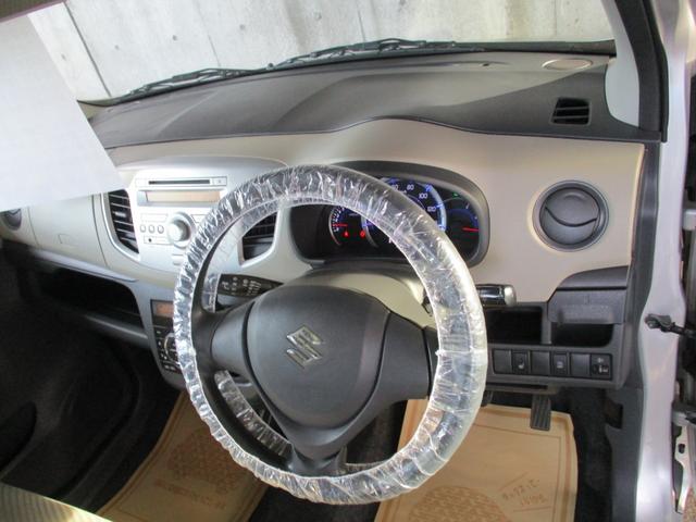 ワゴンR FX 純正CDオーディオ フルタイム4WD シートヒーター ヘッドライトレベライザー 社外14インチアルミ UVカット&プライバシーガラス アイドリングストップ 消臭抗菌ルームクリーニング済み 整備保証付(18枚目)