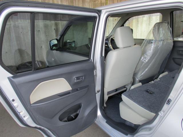 ワゴンR FX 純正CDオーディオ フルタイム4WD シートヒーター ヘッドライトレベライザー 社外14インチアルミ UVカット&プライバシーガラス アイドリングストップ 消臭抗菌ルームクリーニング済み 整備保証付(44枚目)