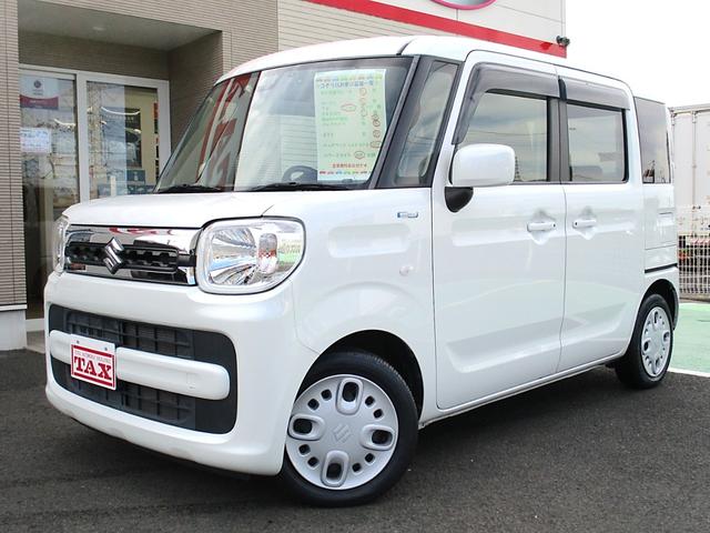 スペーシア ハイブリッドX カロッツェリアワンセグTVナビ 衝突被害軽減デュアルセンサーブレーキサポート 両側パワースライド シートヒーター スマートキー&プッシュスタート 消臭抗菌ルームクリーニング済み 車検整備保証付(7枚目)