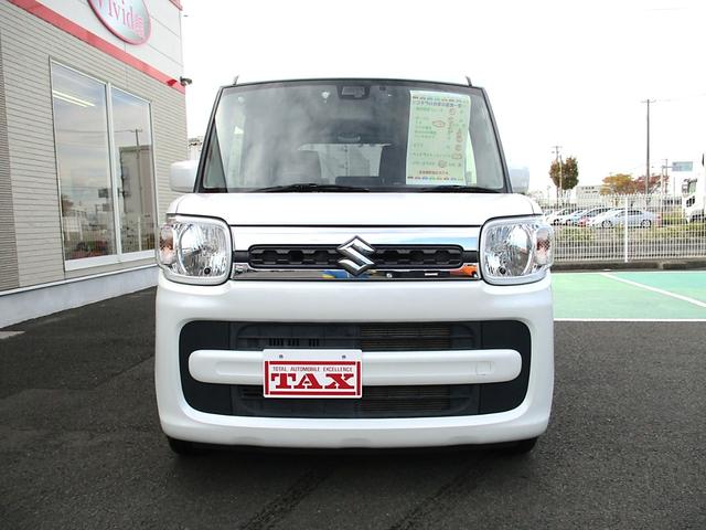 スペーシア ハイブリッドX カロッツェリアワンセグTVナビ 衝突被害軽減デュアルセンサーブレーキサポート 両側パワースライド シートヒーター スマートキー&プッシュスタート 消臭抗菌ルームクリーニング済み 車検整備保証付(8枚目)