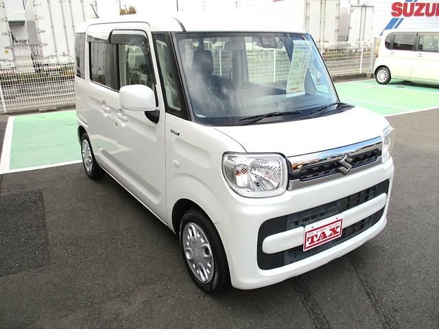 スペーシア ハイブリッドX カロッツェリアワンセグTVナビ 衝突被害軽減デュアルセンサーブレーキサポート 両側パワースライド シートヒーター スマートキー&プッシュスタート 消臭抗菌ルームクリーニング済み 車検整備保証付(10枚目)