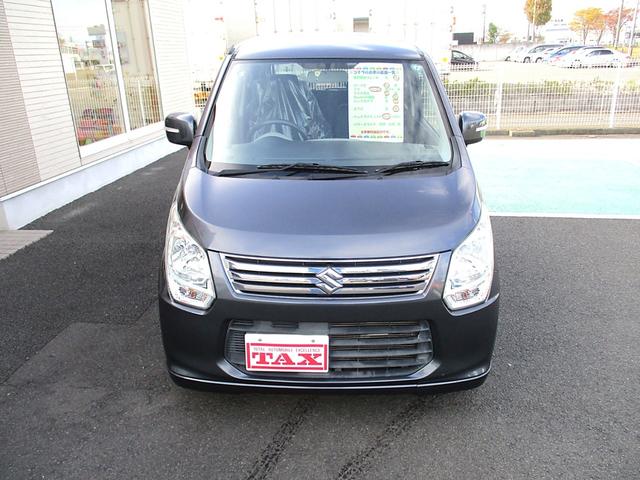 ワゴンR FXリミテッド カロッツェリアワンセグTVナビ スマートキー&プッシュスタート ディスチャージヘッドライト 純正アルミ UVカット&プライバシーガラス Aストップ 消臭抗菌ルームクリーニング済み 整備保証付(9枚目)