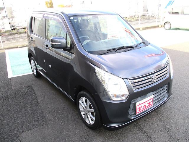 ワゴンR FXリミテッド カロッツェリアワンセグTVナビ スマートキー&プッシュスタート ディスチャージヘッドライト 純正アルミ UVカット&プライバシーガラス Aストップ 消臭抗菌ルームクリーニング済み 整備保証付(10枚目)