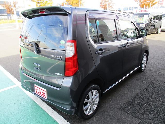 ワゴンR FXリミテッド カロッツェリアワンセグTVナビ スマートキー&プッシュスタート ディスチャージヘッドライト 純正アルミ UVカット&プライバシーガラス Aストップ 消臭抗菌ルームクリーニング済み 整備保証付(12枚目)