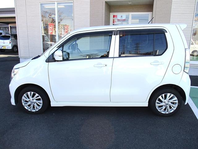 ワゴンＲ ＦＺ　純正ＣＤオーディオ　衝突被害軽減レーダーブレーキ　トラクションコントロール　スマートキー＆プッシュスタート　ＨＩＤヘッドライト　純正１４インチアルミ　消臭抗菌ルームクリーニング済み　車検整備保証付（15枚目）