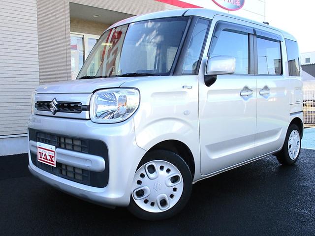 スペーシア ハイブリッドG カロッツェリアフルセグTVナビ ETC 衝突被害軽減デュアルセンサーブレーキサポート トラクションコントロール スマートキー&プッシュスタート 室内消臭抗菌ルームクリーニング済 車検整備保証付(7枚目)