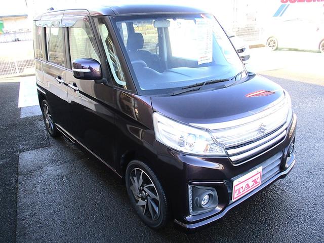 スペーシアカスタム ＸＳ　クラリオンフルセグＴＶナビ　ＥＴＣ　両側パワースライドドア　スマートキー＆プッシュスタート　シートヒーター　ＨＩＤヘッドライト　フォグ　純正アルミ　室内消臭抗菌ルームクリーニング済　車検整備保証付（10枚目）