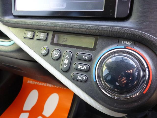 アクア Ｓ　純正ナビ　フルセグＴＶ　Ｂｌｕｅｔｏｏｔｈ接続　スマートキー　ＤＶＤ再生　シートヒーター　プッシュスタート　ＥＴＣ（13枚目）