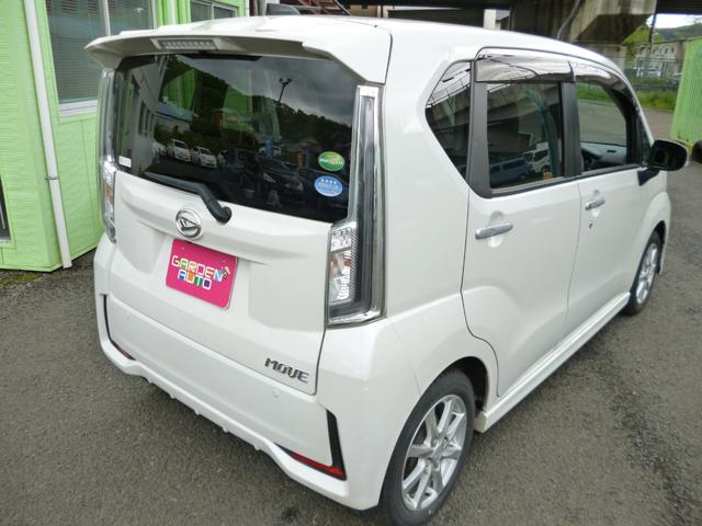 ムーヴ カスタム　ＸリミテッドＩＩ　ＳＡＩＩＩ　純正ナビ　フルセグＴＶ　全周囲カメラ　Ｂｌｕｅｔｏｏｔｈ接続　アイドリングストップ　シートヒーター　オートエアコン　純正ドラレコ　スマートキー　プッシュスタート　オートエアコン　ＬＥＤライト（8枚目）