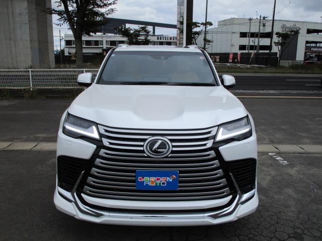 ＬＸ ＬＸ６００　ＯＰリアエンターテインメイトシステム　ＯＰ２２インチアルミ　ＯＰマークロビンソンリファレンスサラウンドシステム　ＯＰモデリスタエアロ　サンルーフ　ワイヤレス充電　クールボックス　Ｐバックドア　３６０Ｃ（2枚目）