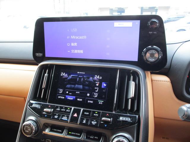 ＬＸ ＬＸ６００　ＯＰリアエンターテインメイトシステム　ＯＰ２２インチアルミ　ＯＰマークロビンソンリファレンスサラウンドシステム　ＯＰモデリスタエアロ　サンルーフ　ワイヤレス充電　クールボックス　Ｐバックドア　３６０Ｃ（21枚目）